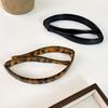 Folding Headband Acrylic No Pressure Anti-Slip Tortoiseshell Pattern Retro Style Adjustable Hair Hoop Hair