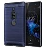 Luxury Carbon Fiber Case for SONY Xperia XZ2 Premium Shockproof Silicone Cases for Sony XZ2 Premium Back Cover Coque Fundas