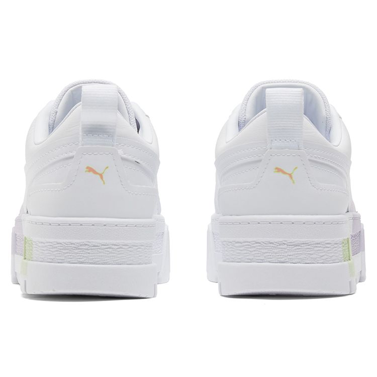 Puma Mayze Wear-Resistant Thick Sole Sports Sneakers Women Sneakers White 384851-01