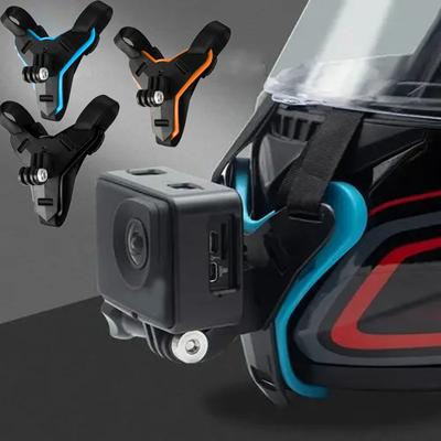 Držák na motocyklovou helmu pro Gopros Držák na helmu Upevněte držák akční kamery Tachograf Motocyklové vybavení