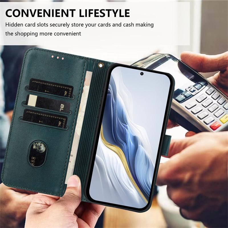 Casing For Tecno Pova 4 5 6 Pro Neo 2 3 Hot 9 4G 5G Leather Wallet Pocket Card Slots Flip Case Cover
