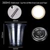 Disposable Commercial Cold Drink Coffee Cups Set