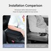 CRX1 Car Plush Armrest Pad Center Console Height Booster Pad For Mercedes Benz W210 W222 W164 W203 W205 W251 GLS CLK GLA GLE sticker