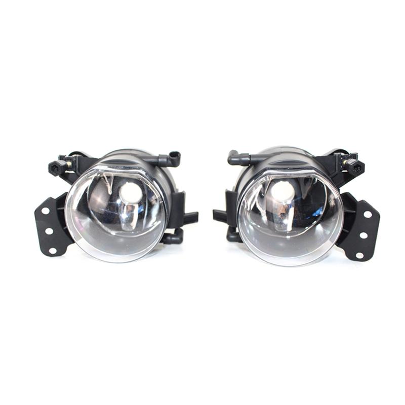 Fog Lamp Assembly With Bulbs For BMW 3 5 6 Series E60 E61 E90 E91 323i 325i 525i Front Bumper Anti Fog Light 63176910791