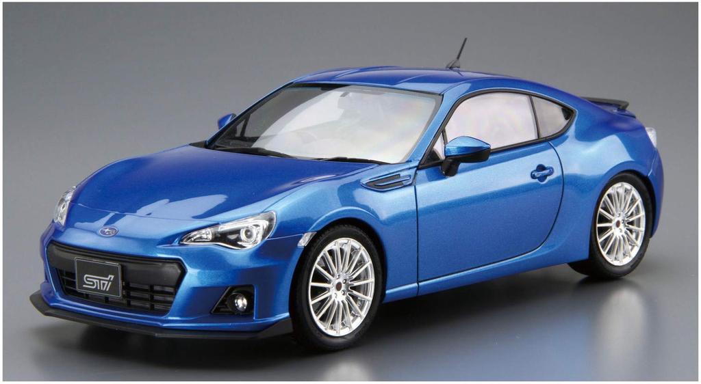 Aoshima Bunka Kyozai Die getunte Auto-Serie 44 Subaru STI ZC6 SUBARU BRZ 2012 Plastikmodell 1/24 Nr.