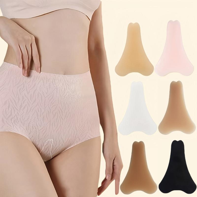Invisible Silicone Cameltoe Concealer Pad for Women Reusable Privacy Insert Guard Cover for Swimwear and Tight Leggings