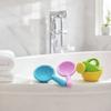Baby Bath Toys Watering Can Scoop and Spinner Set Safe Plastic Bathing Toys for Infant Toddler Water Play and Sensory Development