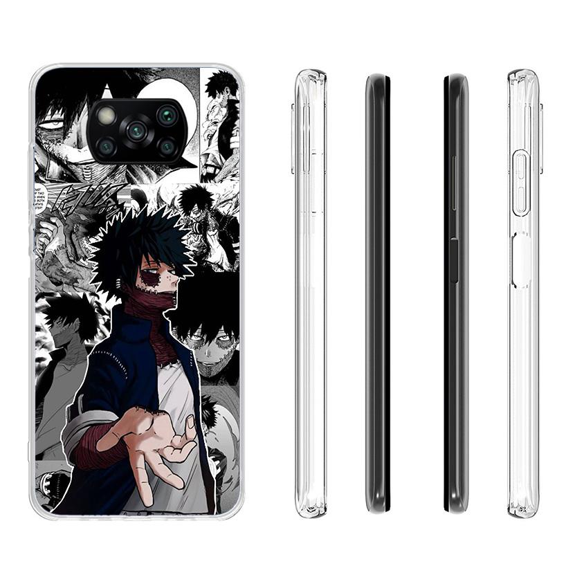 My Hero Dabi Bnha Phone Case For Xiaomi Poco X7 X6 X5 Pro F7 Ultra Redmi 15C 15 13C 13 12C 12 10 10A 10C 9 9A 9C 9T Cover Poco X