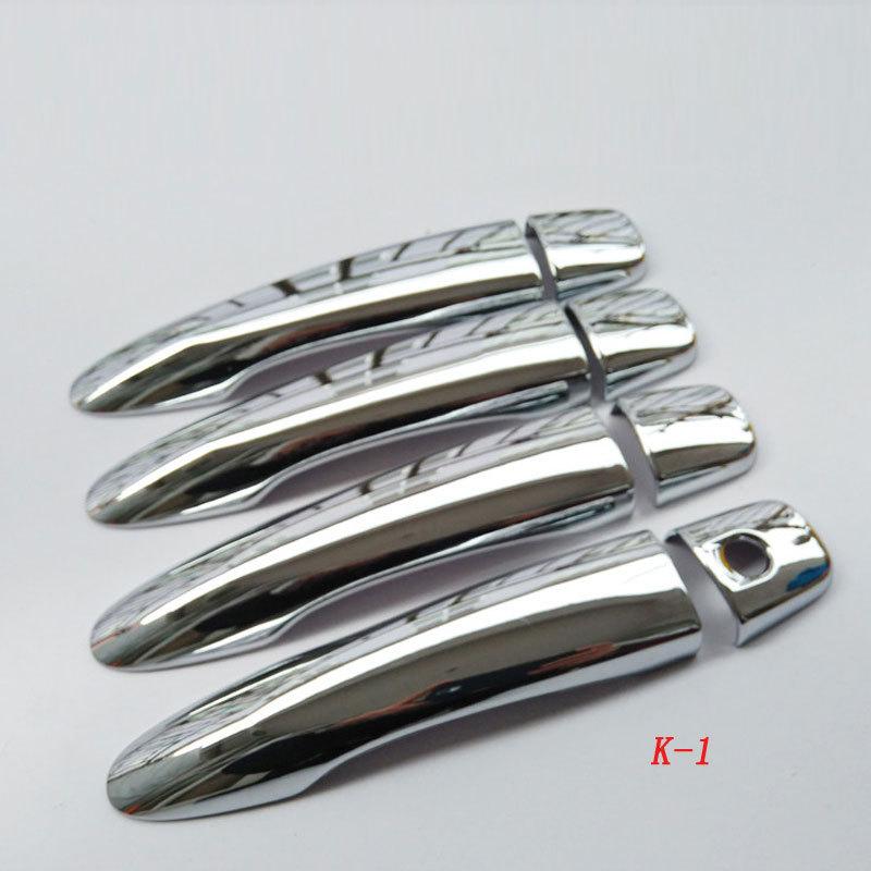 Door Handle Covers for Nissan Navara Np300 Chrome 2014 2015 2016 Car Styling Stickers Auto Accessories 8 Pcs