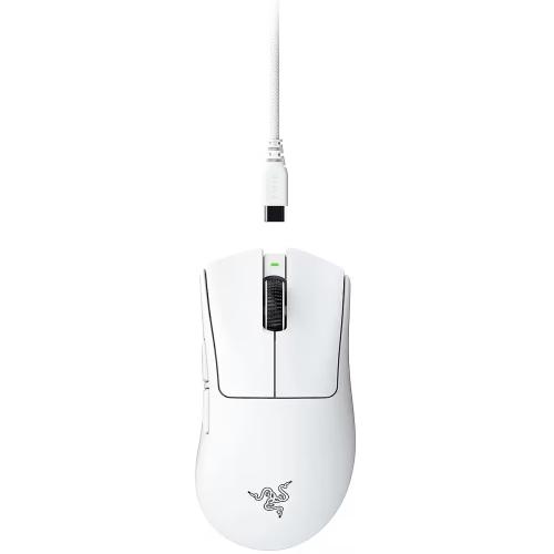 Razer DeathAdder V4 Pro Wireless Gaming Mouse RF Wireless + USB-A, 45000 DPI, White