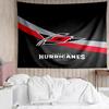 1PC Hurricanes Team Spirit Tapestry Accessories Playroom Tapestry, for Bedroom,Livingroom, Dormitory Room Wall Decor Fan Birthday Gifts
