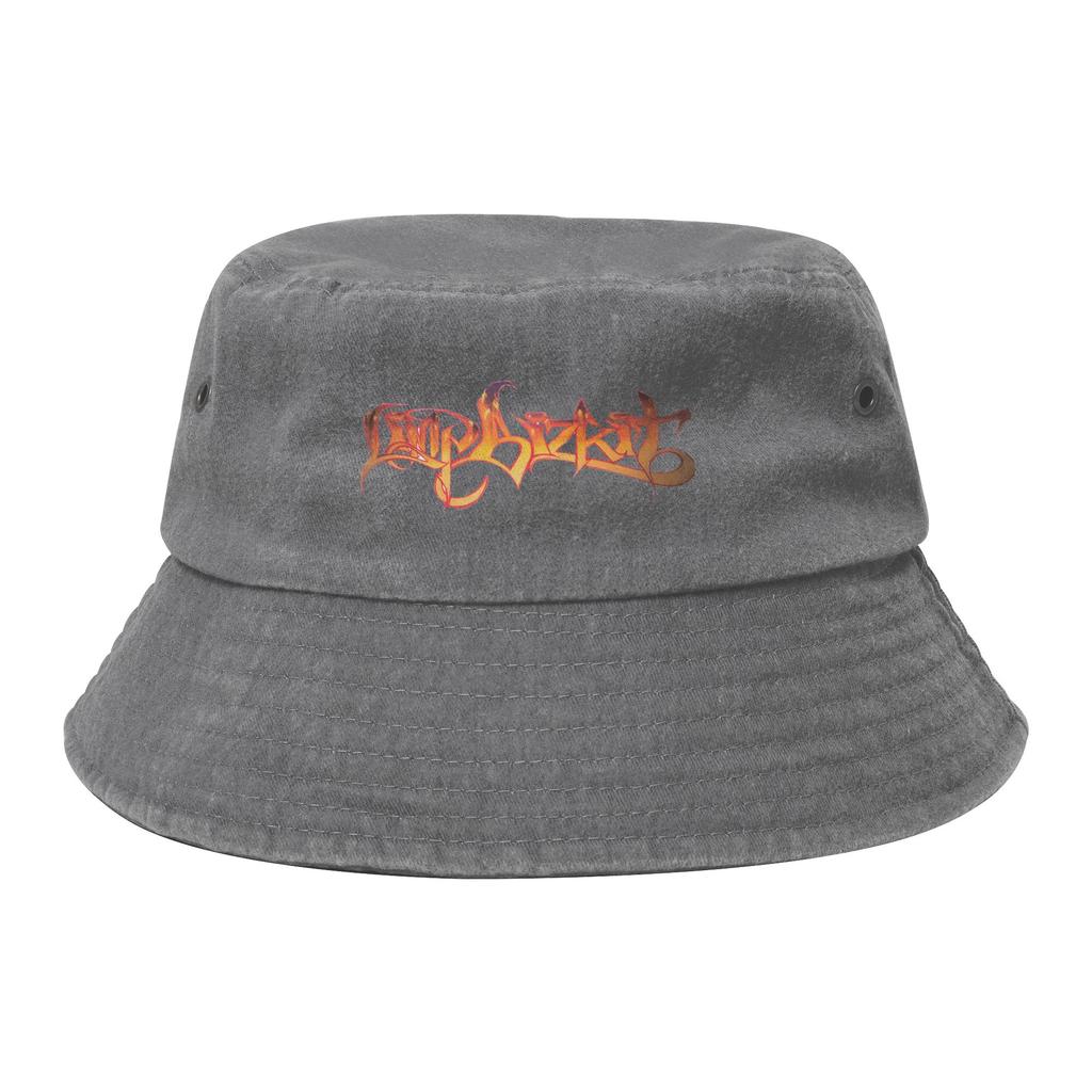 Girl Bucket Hat Limp Bizkit Logo Beach Hatwear Lightweight Outdoor Sport Fishing Hats Band Bob Hats Gift Idea