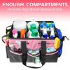 Cleaning Supplies Organizer Large Capacity Storage Tote Bag Oxford Cloth Tool Handbag Under Sink Car Cleaning Tool Organizer Bag