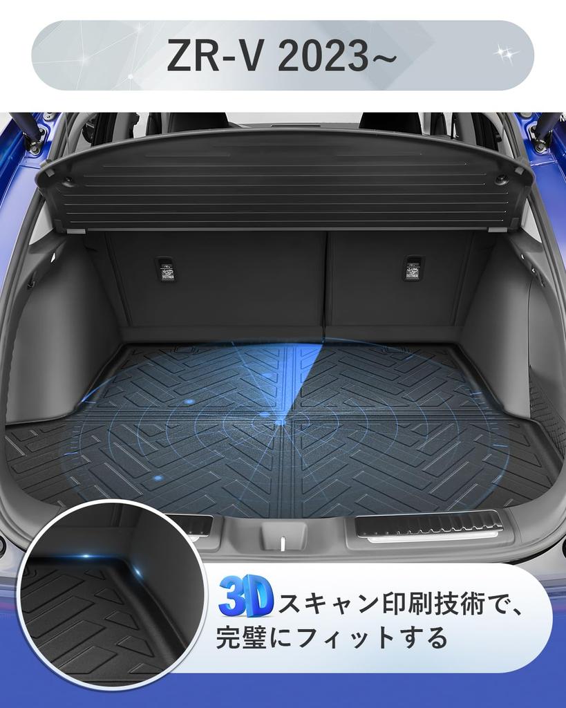 SKTU Luggage Mat Foldable Trunk Mat Waterproof Sheet Cargo Mat Scratch Resistant Waterproof Stain Resistant Black with Honda RZ3 RZ4 RZ5 RZ6 [For