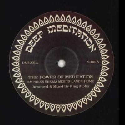 Disco 12 pollici EMPRESS SHEMA, LANCE HUME / EMPRESS - Power Of Meditation / Divine Naraya DM1201 Meditazione Profonda 2024 Giamaica Reggae, Ska & Dub