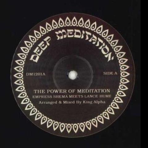 

12inch Record EMPRESS SHEMA, LANCE HUME / EMPRESS - Power Of Meditation / Divine Naraya DM1201 Deep Meditation 2024 Jamaica Reggae, Ska & Dub