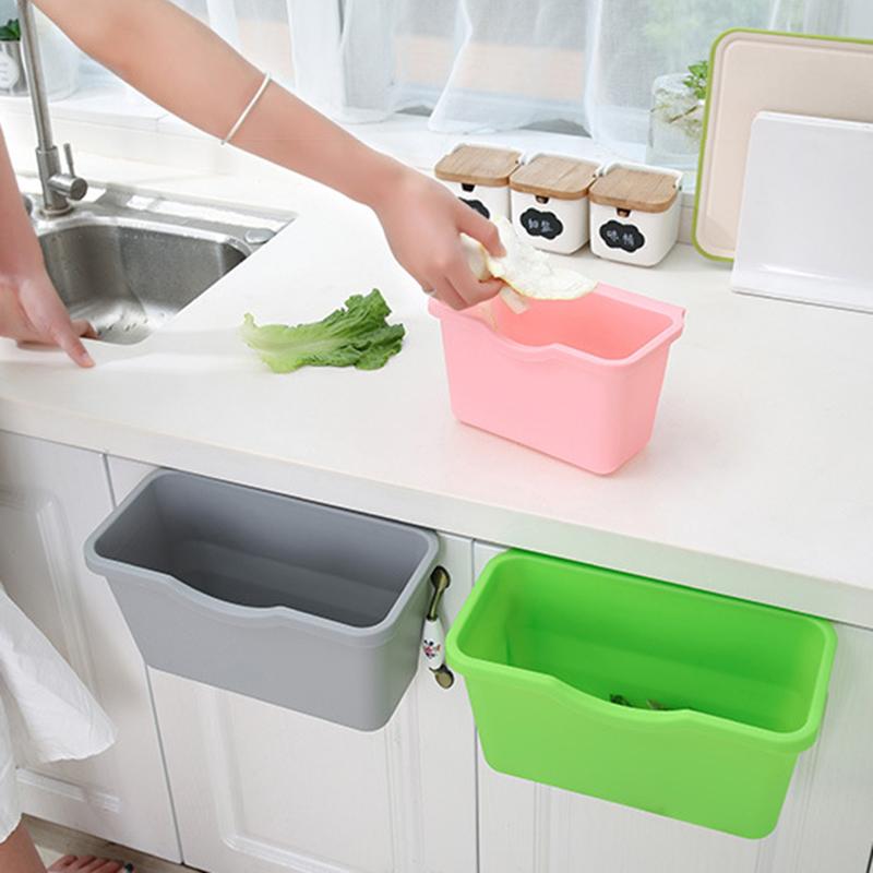 Under Cabinet Trash Bin Small And Large Sizes PP Material For Kitchen Waste Storage
