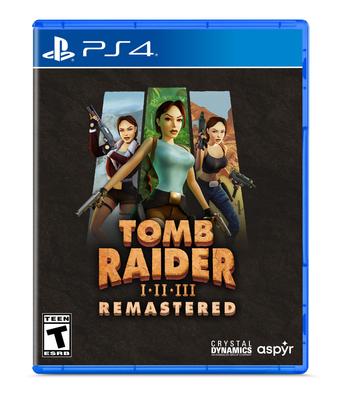 Tomb Raider Remastered avec Lara Croft North PS4 I-III (Version d'importation Amérique) -