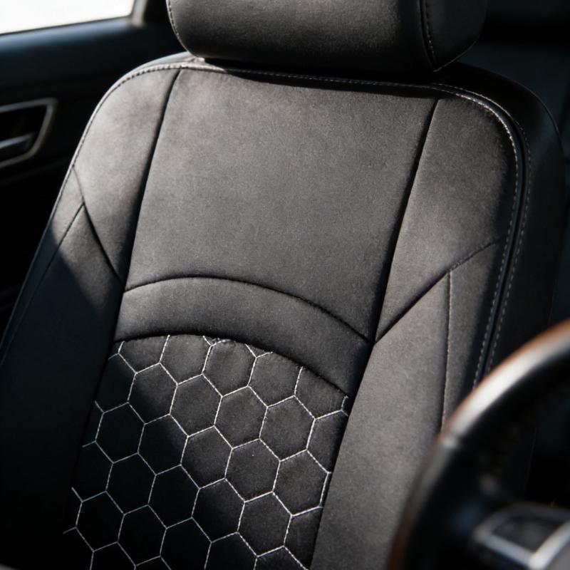 Hochleistungs-Atmungsaktives Gewebe Universelle Autositzschoner Mit Anti-Rutsch-Technologie Geeignet für Sicheres Fahren