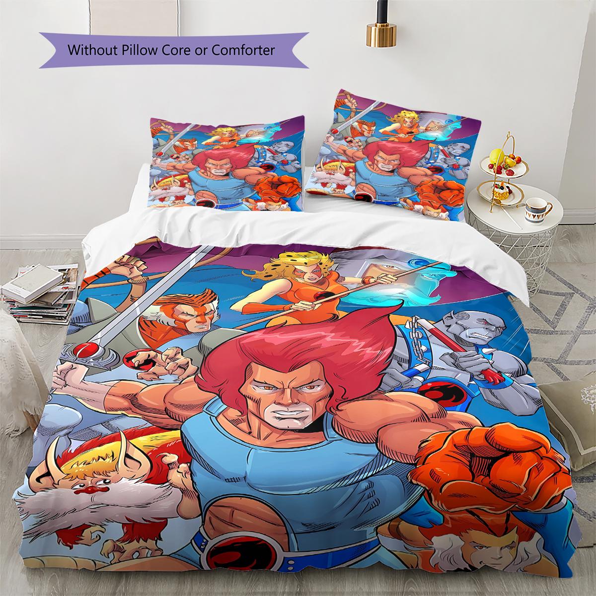 Thundercats Raksta Gultasveļas Segu Komplekts Segu