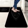 Brest Soul Flannel Kitchen Mat Christmas Soft Area Rug Non Slip Floor Carpet Home Decoration