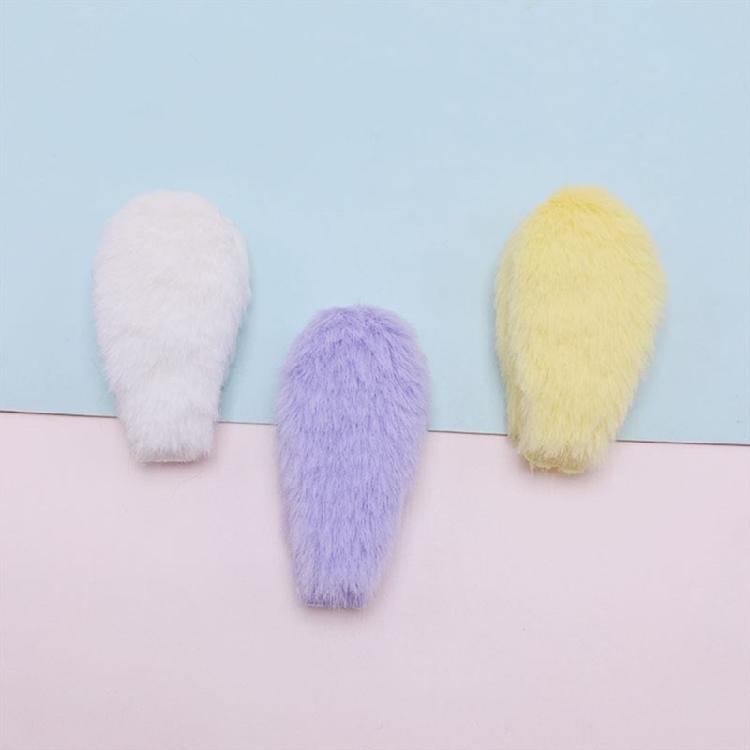 Plush Furry Ears Headdress Rabbit Ears for Hair Clip DIY Cute Bangs Side Clips