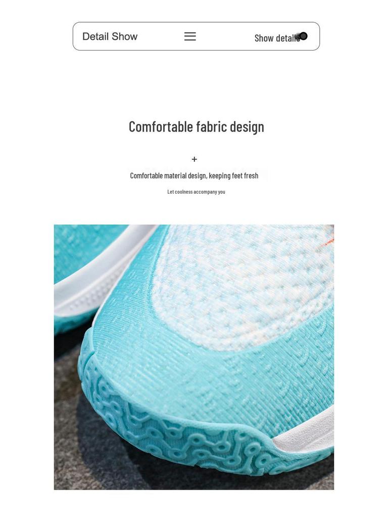 Boys' Soft-Soled Basketball Shoes, 2025 Spring/Autumn Kobe Shock-Absorbing Sports Boots for Big Kids & Primary Students