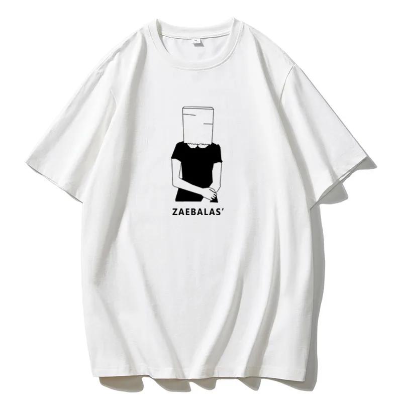 

Funny Printed Shirt Summer Women Loose Casual Graphic Tees Short Sleeve Soft Vintage Cotton Lady Tops Y2k O Neck Female Clothing S