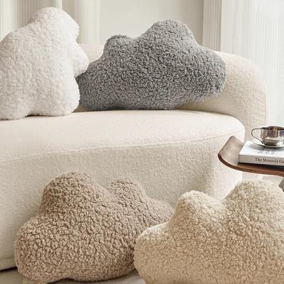 Headstock Plush Backrest Super Soft Cloud Pillow Dormitory Girls Siesta Pillow Household Creative Sleeping Special Lumbar Pillow