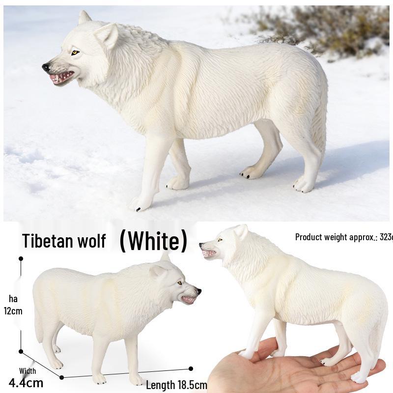 Cross-Border Christmas Wildlife Toy Set: White-tailed & Sika Deer Static Model