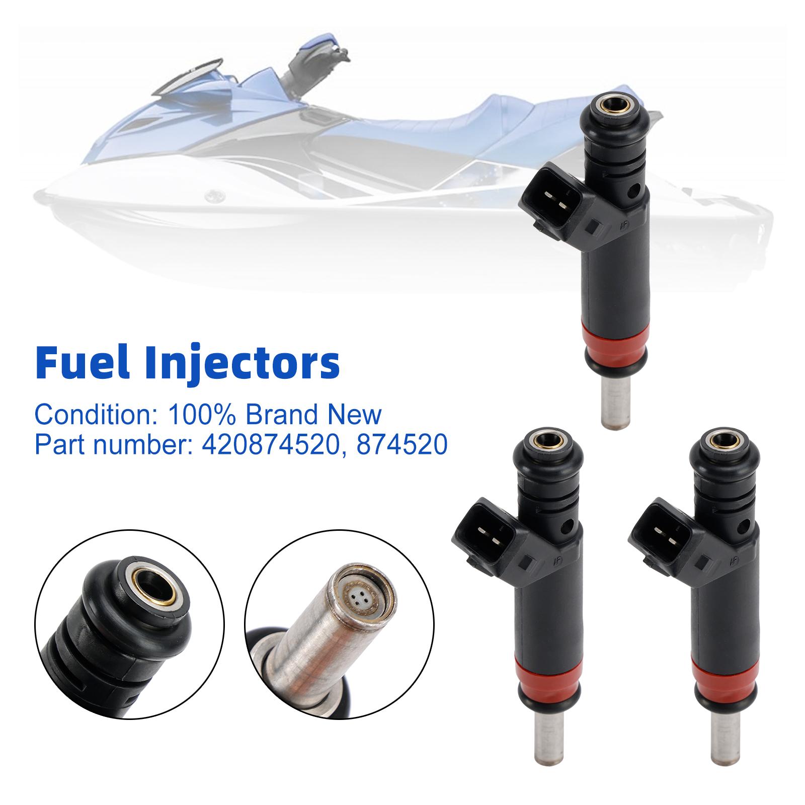 

3 шт. 420874520 Топливные форсунки 874520 Для Sea-Doo GTX 4 TEC GTX 215 GTX RXP