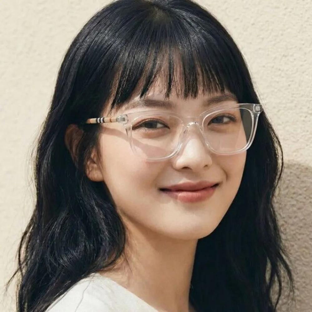 

[Burberry] Eyeglass Frames BE2390 3889 Square Lightweight Clear Horn-rimmed Fashion Daily