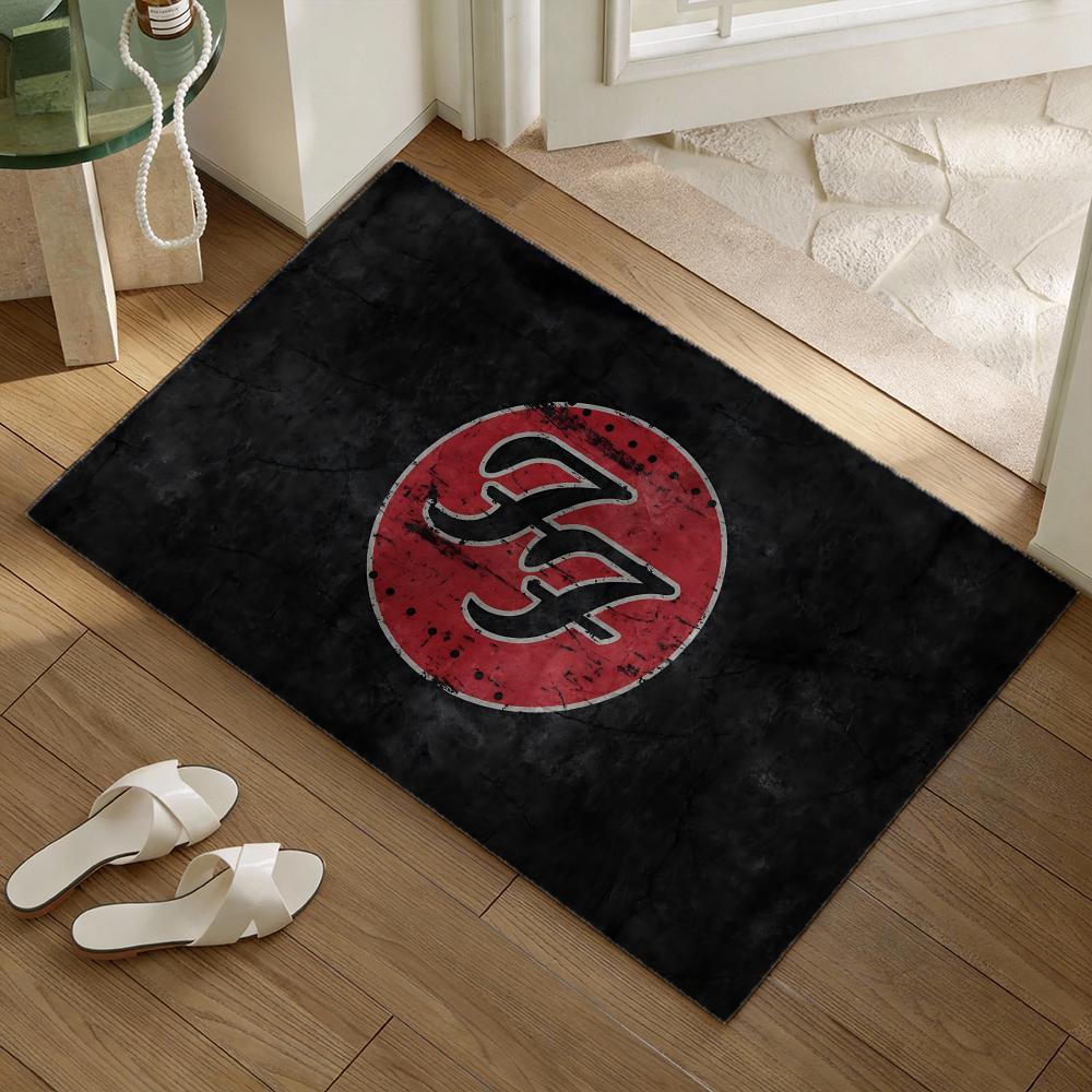 Rock Band F-Foo Fighterss Floor Mat Soft Flannel Non-Slip Door Mat - Thickened Rug for Living Room Home Decor