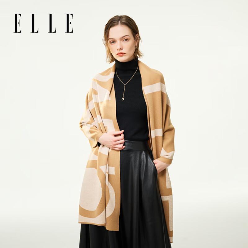 ELLE Women's Knit Shawl Scarf