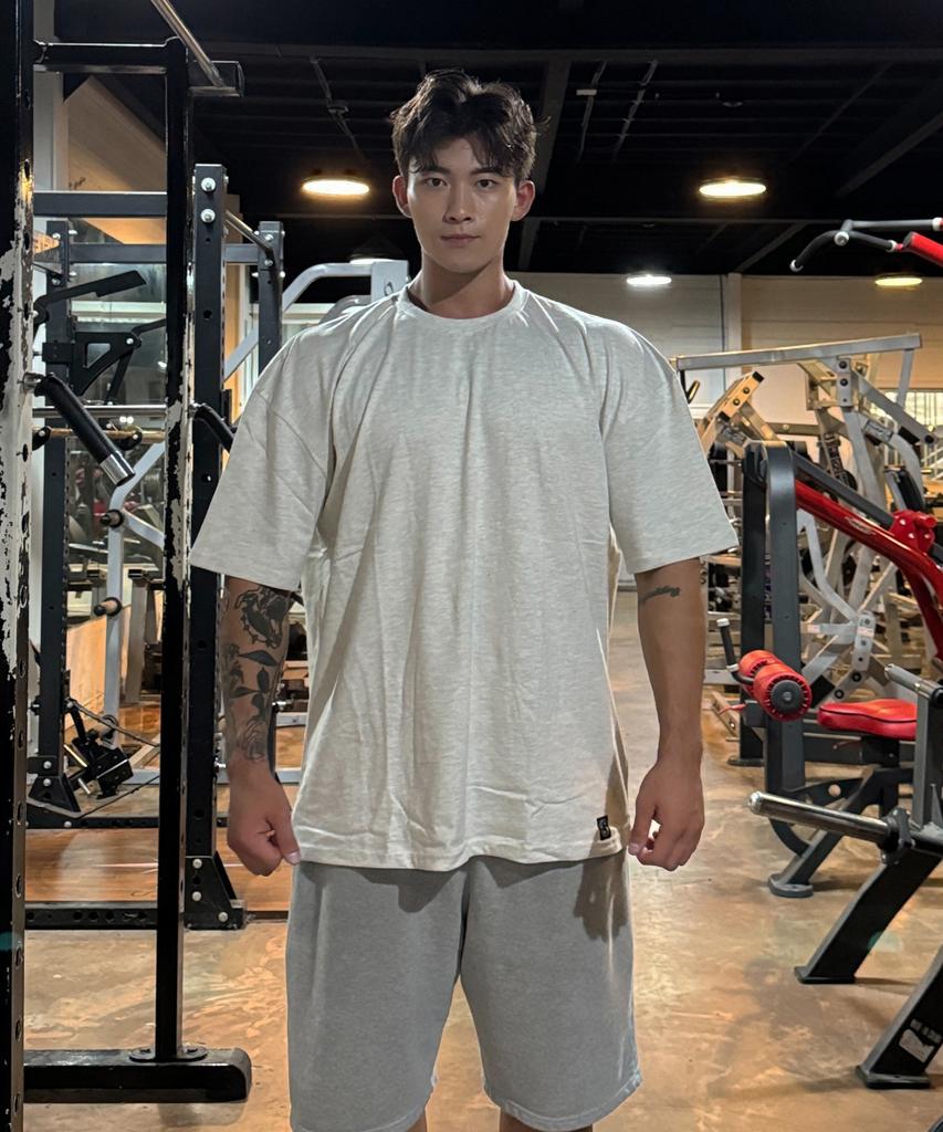 BARBELLWORKS Basic Plain Oversized Fit 10 Colors (Type A)