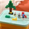 Building Block Storage Box Folding Toy Holder Large Capacity Plastic Jigsaw Puzzle Storage Container Kidroom Kid Toy Organizer