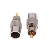 1Pc Pl259 Solder Connector Plug With Reducer For Rg8X/ Rg213 Coaxial Cable Nickel Plated Brass Gold Contacts High Reliability