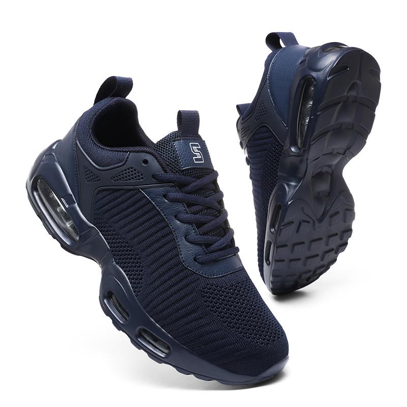 

2025 new teen air cushion men s sports shoes men s shoes cushioning breathable couple running shoes women 46