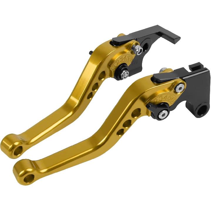 Short Brake Clutch Lever Sets CNC Aluminum Compatible with MSX 125 GROM 2013-2023 / MSX125SF 2016-2023/ CBR500R/CB500F/X 2013-2019 Motorcycle