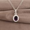 African Amethyst Pendant Gemstone Jewelry, 925 Sterling Silver Pendant, Handmade Jewelry Pendant, Gift For Women