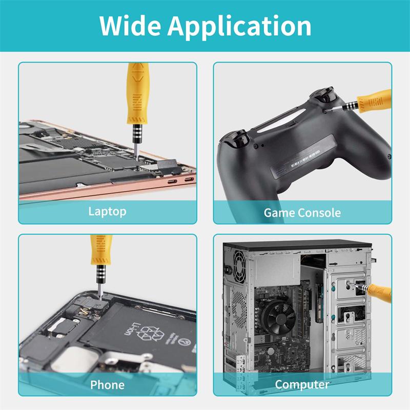 33 In 1 Precision Screwdriver Set Electronics Repair Tool Kit for Computer Laptop Nintendo Phone PS4 with  for Beginner IT DIY