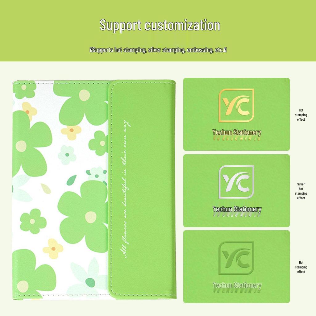 Premium Thickened Diary for College Students - Customizable Literary Notebook for Meetings