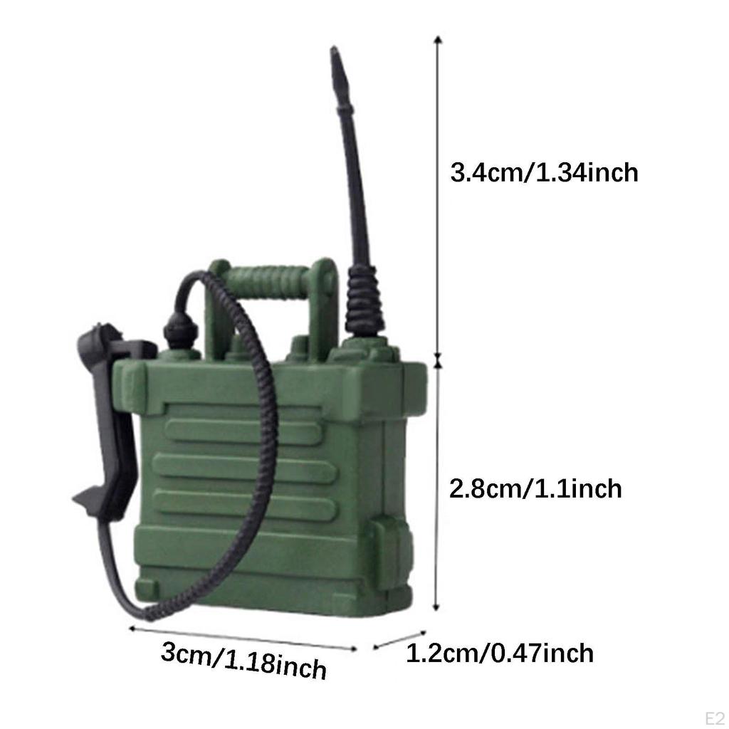 1/10 Scale Radio Station Phone Scene Decoration Gifts Pretend Play Toy RC Car Accessories Mini