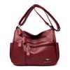Módní velkokapacitní taška pro maminky středního věku, crossbody taška, dámská taška přes jedno rameno