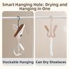New Hanging Shoe Drying Rack Space Saving Windproof Shoe Holder Multi-Functional Shoes Hanger for Home Balcony Bathroom