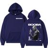 France Rapper Booba Nero Nemesis Hoodies Men's Clothing Retro Fashion Hip Hop Long Sleeves Hooded Sweatshirts Oversized Pullover