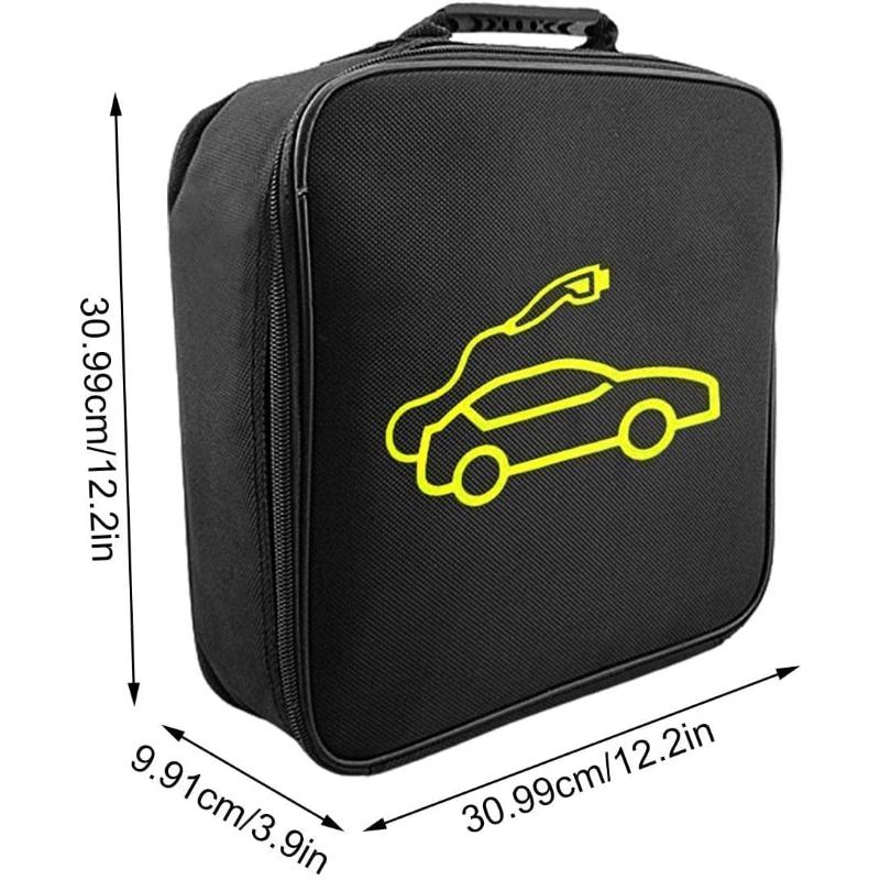 KD Willmax EV Charger Cable Bags Storage & Organizer for Cables Cords Multi Purpose Car & Bike