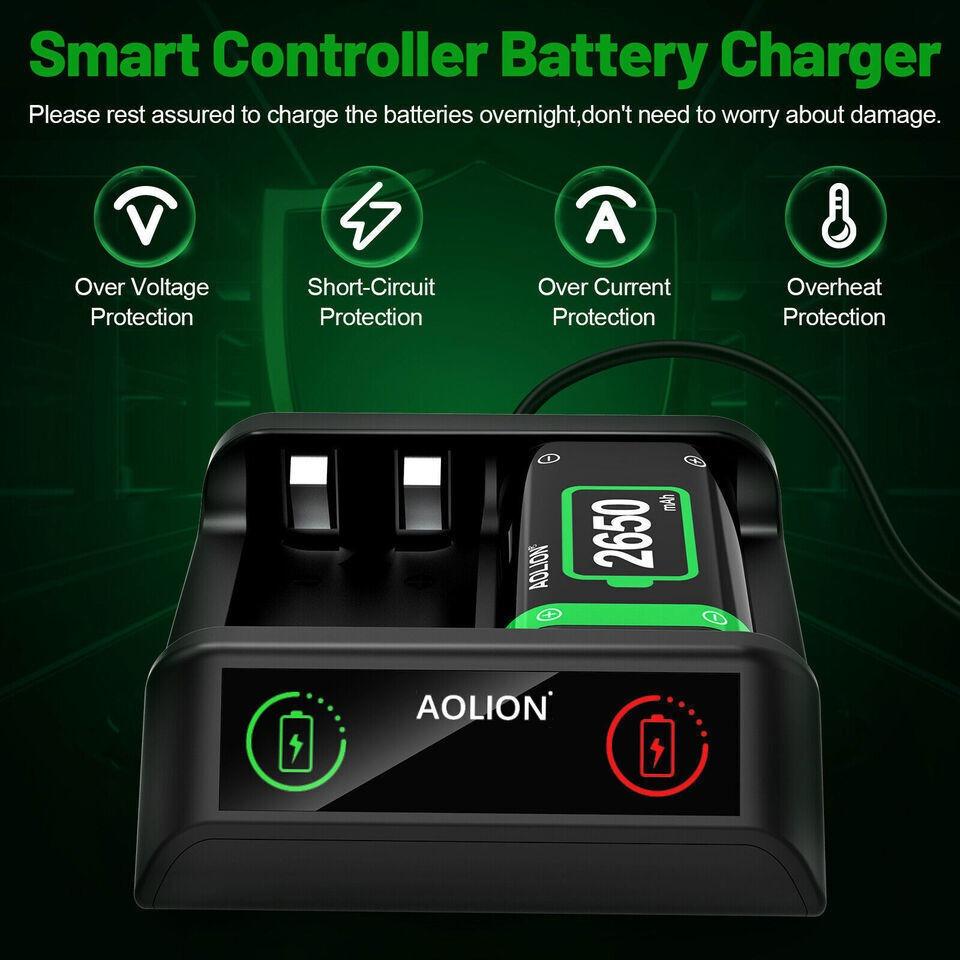 Para XBOX ONE Dual Charging Dock Station Controlador Carregador Bateria Recarregável