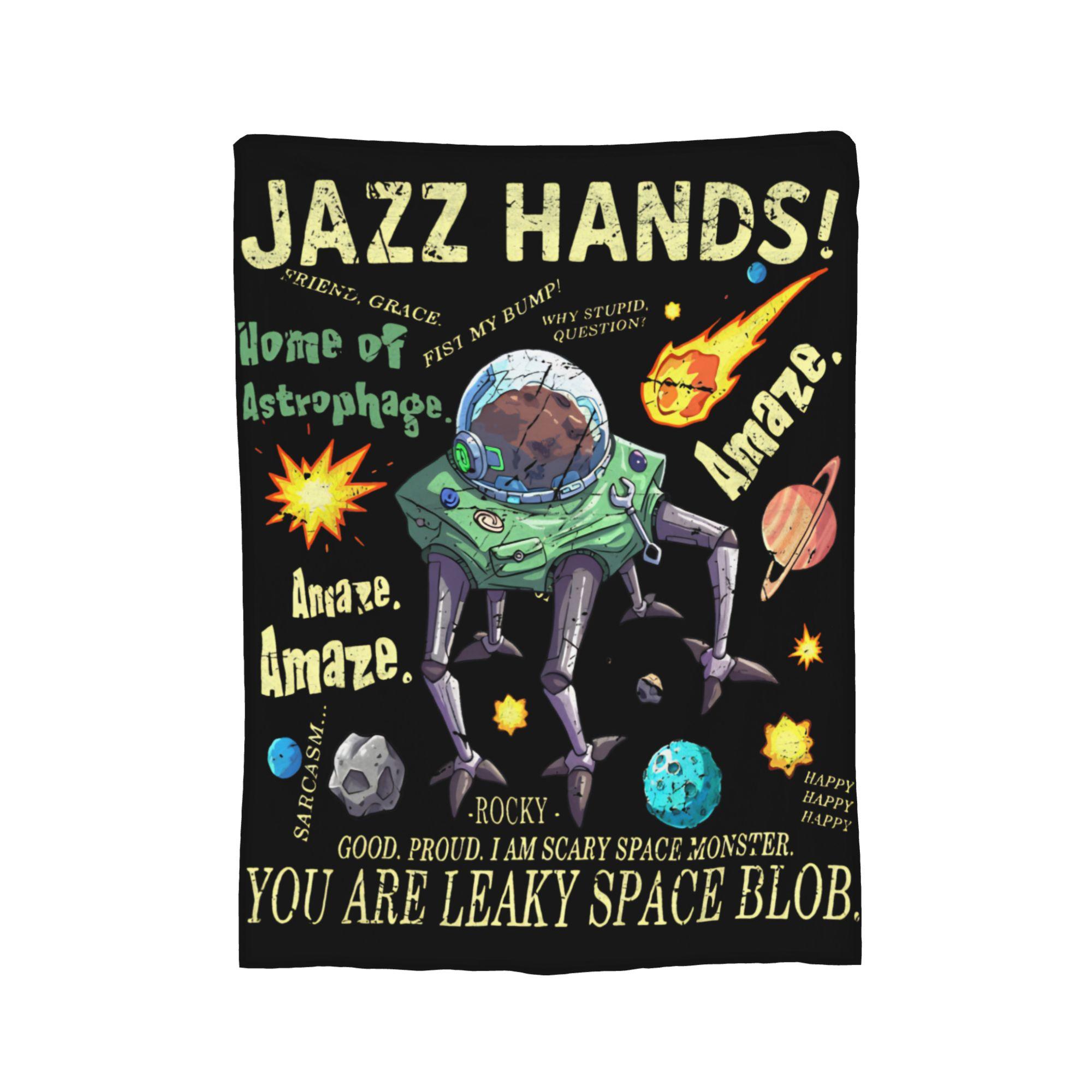 

Project Hail Mary Rocky Amaze Vintage Fleece Throw Blanket Blankets for Home Bedroom Soft Bedding Throws, 150x200cm