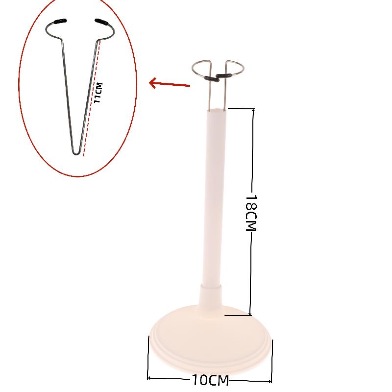 1Pcs Black White Adjustable Doll Dummy Puppet Doll Bracket Stand Holder Support Toy Store Display Dollhouse Accessories